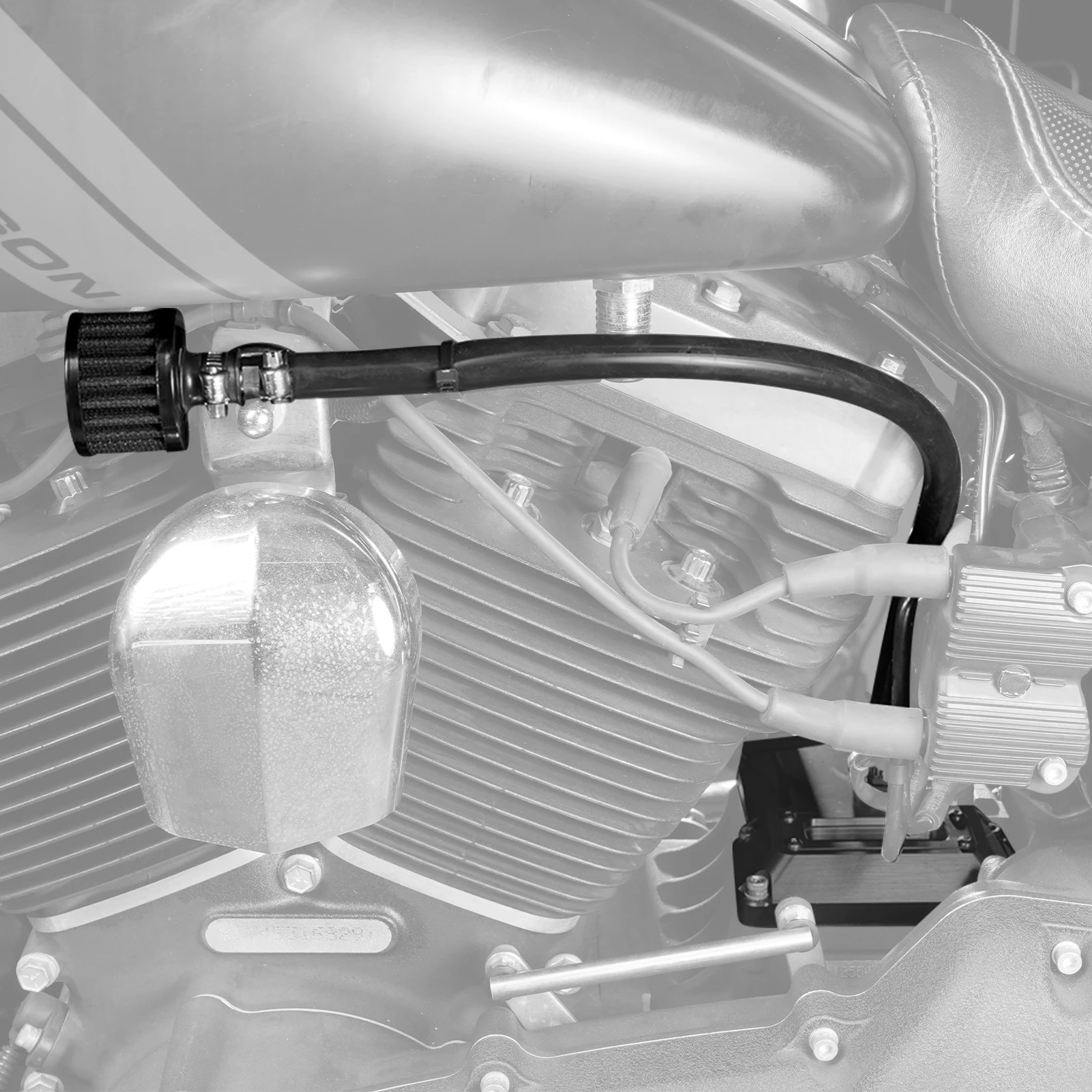 NICECNC لـ Harley Touring Street Glide FLHX Road King FLHR 2006-2015 Road Glide FLTR 2006-2013 غطاء علوي ناقل الحركة بفتحات تهوية