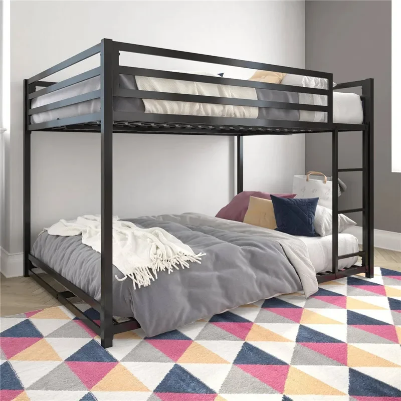 Bunk beds 1.8 meters 2 children, children and mothers, adult adults, solid wood multi-functional wrought iron racks