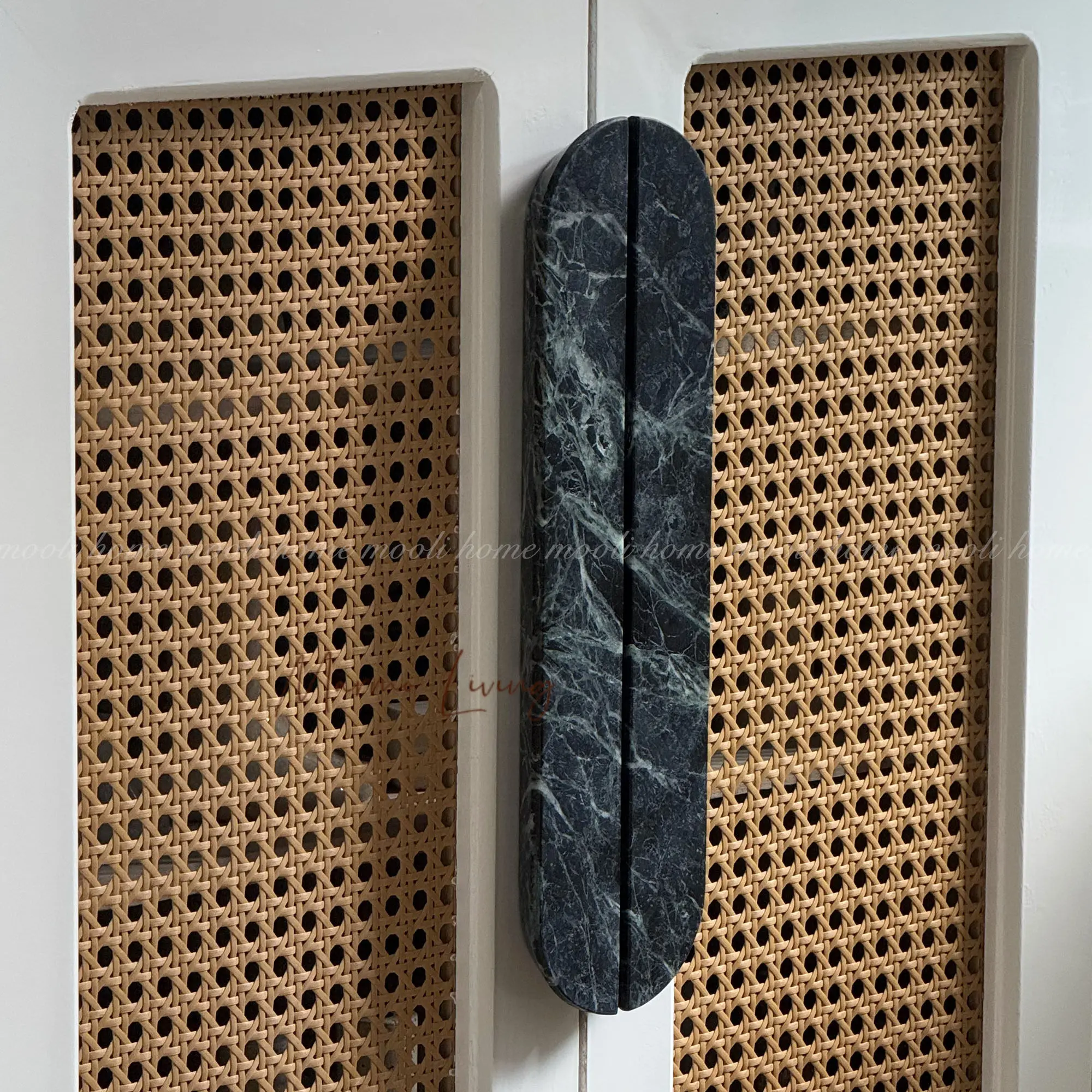 

Современная роскошная ручка для шкафа в стиле модерн, ручка для стеклянной двери из зеленого камня Rosso, мраморная ручка для винтажной мебели, ручка для выдвижного ящика