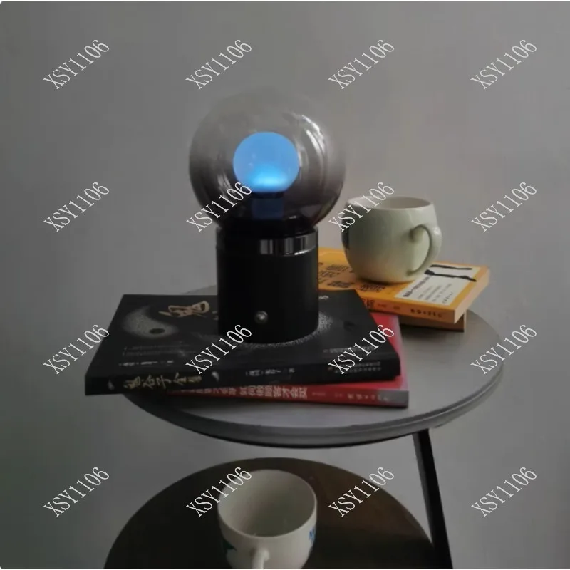 Art Deco Glass Planet Table Lamp High-end Minimalist Atmosphere Light for Bedroom Bedside Decor