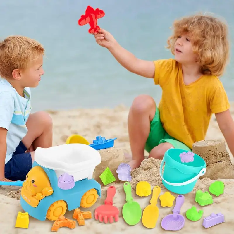 Jouets de plage, jouets de sable pour enfants, fournitures de divertissement d'été pour cour, piscine, outil de jeu de sable pour tout-petits