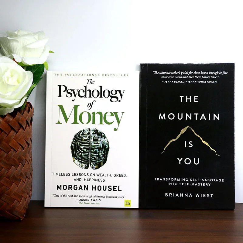 《Psikologi Uang》+《Gunung Adalahmu》Set Pertumbuhan Pikiran Kaya Pilihan Hadiah Natal Koleksi Pengembangan Pribadi