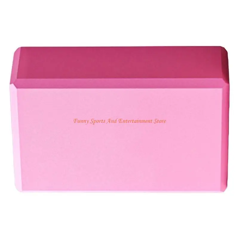 

C4DE пенопласт высокой плотности, поддерживающий кирпич для йоги, мягкий нескользящий блок для йоги, гимнастический блок, для