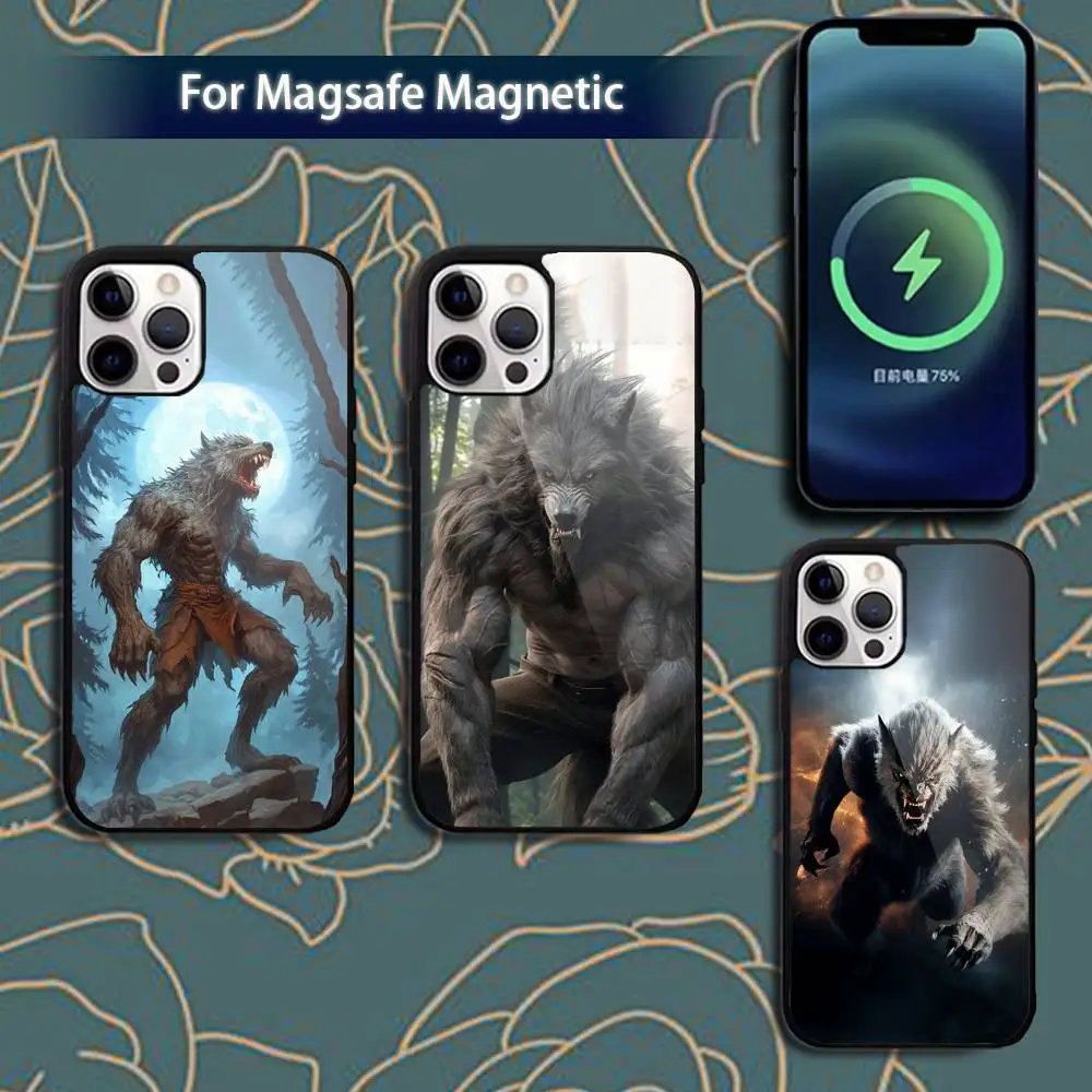

Чехол для телефона A-Alpha S-Sigma Wolf для iPhone 17,16,15,14,13,12,11, Pro, Max, Plus, Mini, Magsafe, Магнитный чехол для беспроводной зарядки