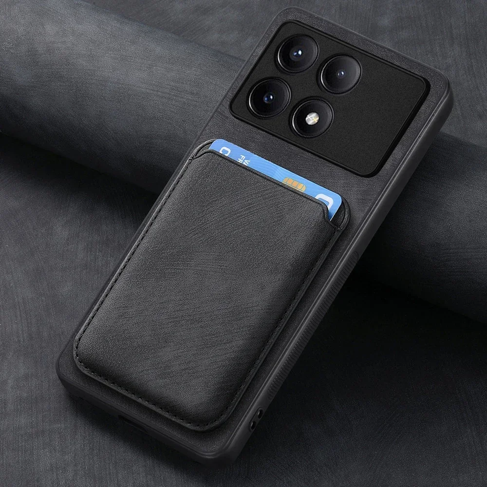 For Xiaomi Poco X7 Pro 5G 2025 2IN1 Detachable Leaher Card Case For Poco F6 X6 M6 X3 Pro X 3 NFC C75 C65 X7 Magnet Back Cover