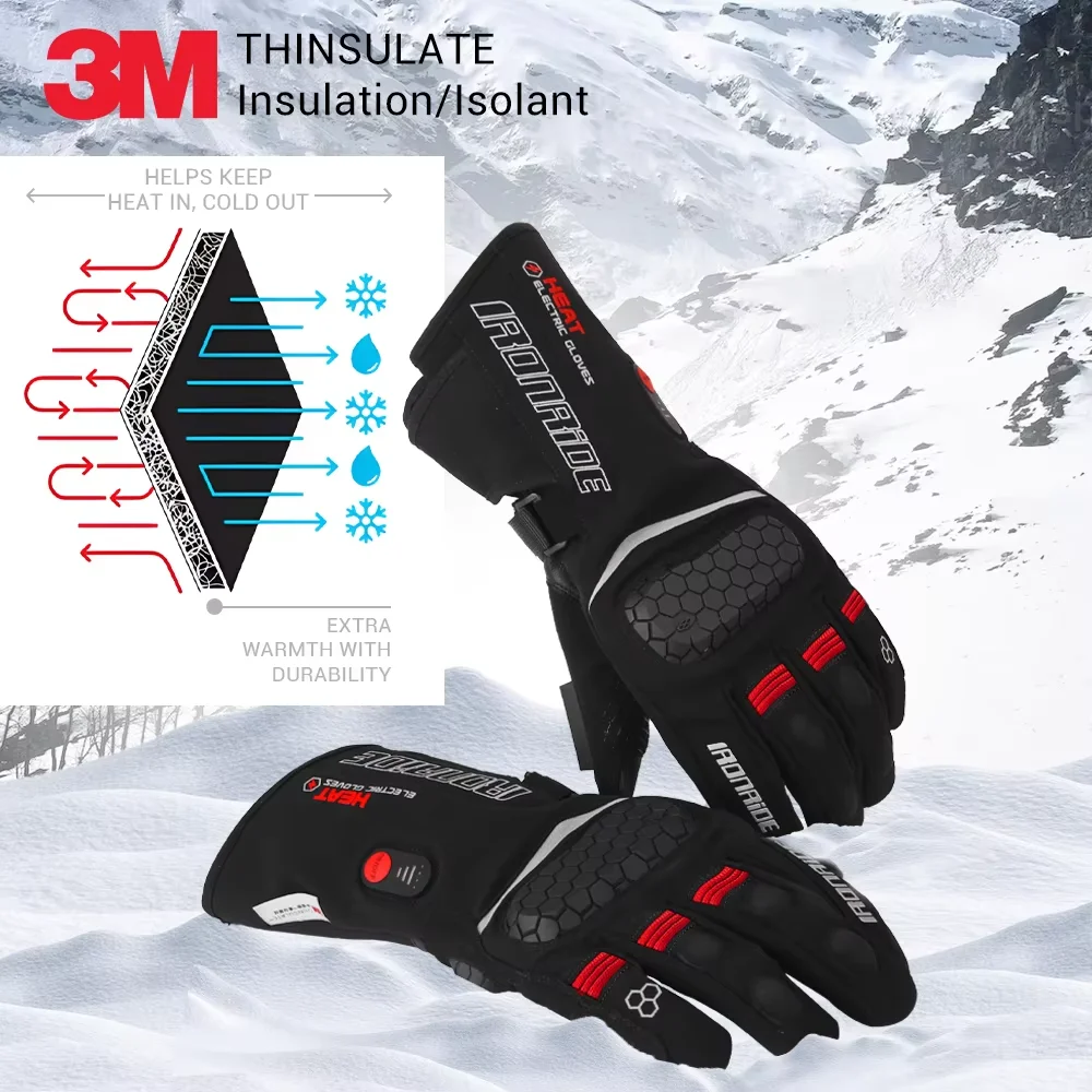 Thumbnail 3 - #74 Latest Heated Motorcycle Gloves Offers