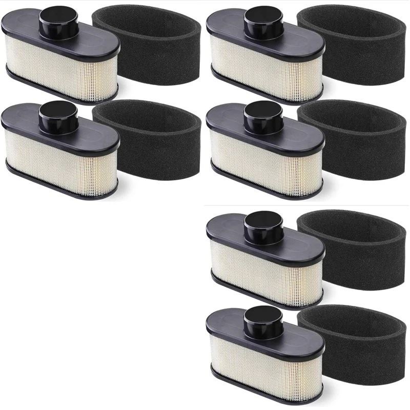 6Pcs Air Filter For Kawasaki FR651V FR730V FS481V FS541V FS600V FS651V FS691V FS730V Replace 11013-7046 11013-0726-L94A