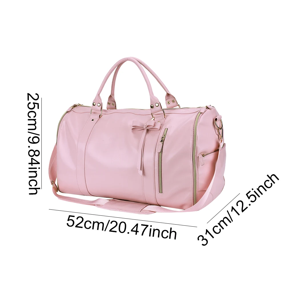 

Travel Garment Bag Convertible Garment Duffle Bag Large Capacity Suit Travel Bag Multi-pockets Carry On Garment Bag for Business