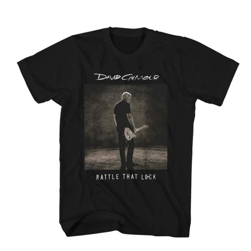 David Gilmour Pink Floyd Pink Floyd Guitarist Gilmour Women's Print T-Shirt Men's Short Sleeves