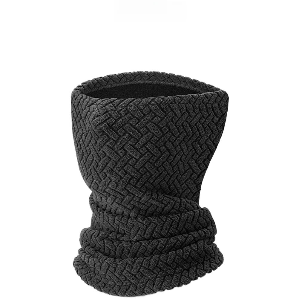 For Men\'s Cycling Balaclava Windproof Fleece Lined Neck Gaiter Stretchable Fabric for Winter Outdoor Activities