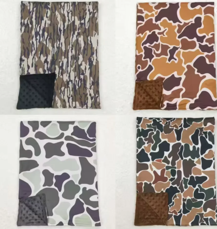 

Оптовая продажа, детское постельное белье для маленьких мальчиков, флисовое дышащее одеяло, хлопковое фланелевое одеяло для новорожденных, камуфляжное тонкое одеяло