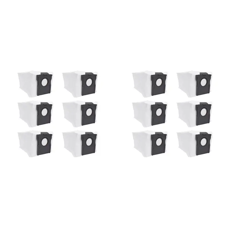 

AT05-12PCS Сменные мешки для сбора пыли для пылесосов Dreame Bot X40 / X40 Pro / X40 Ultra, нетканые мешки для мусора