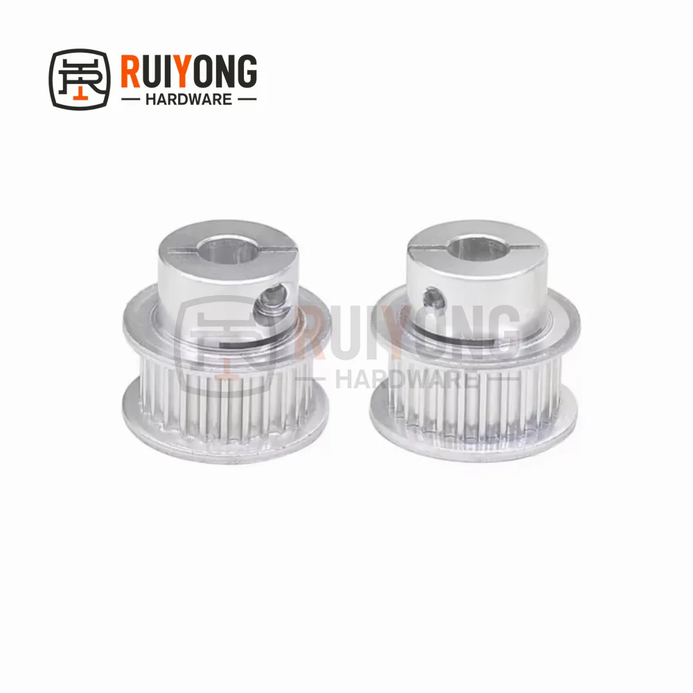 HTD 5M 15T/16T/18Tooth  K/BF Clamping Type  Synchronous Wheels Bore 5/6-17mm for Belt width 10/15/20mm 3D Printer Accessories