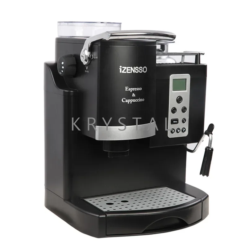 Automatic Espresso Machine In English Version Coffee Maker With Grind Bean And Froth Milk For Home Or Coffee Shop SN-8650