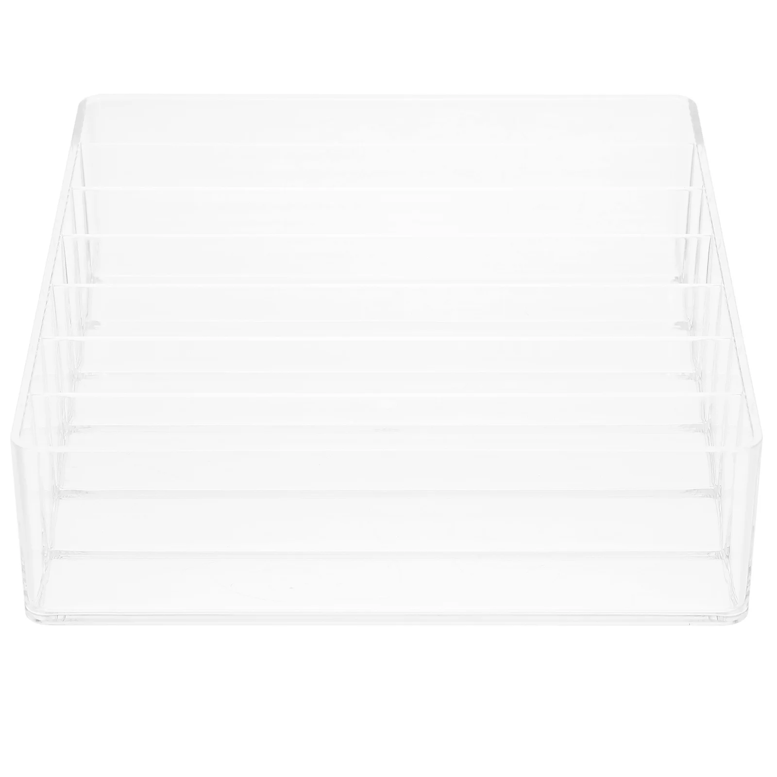 

Eyeshadow Palettes Organizer Clear Premium Material Makeup Container with Multiple Compartments Organizer for Pressed