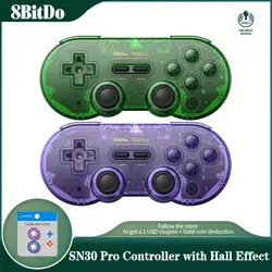 8Bitdo SN30 Pro (edizione speciale) Controller Bluetooth Gamepad Joystick per Nintend Switch MacOS Raspberry Pi PC Android SteamoS