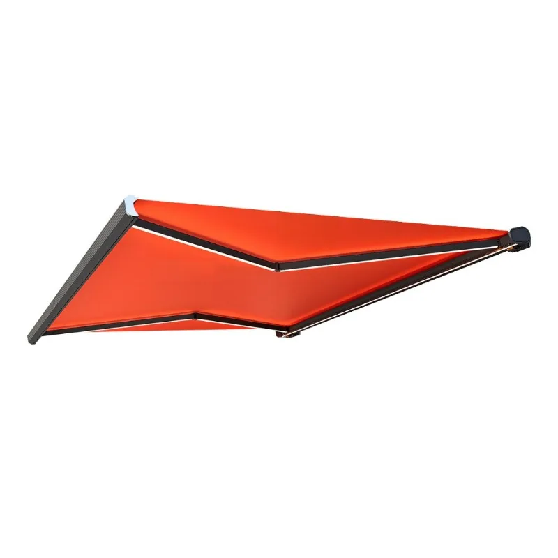 Full box telescopic awning electric retractable awning luxury awning Courtyard rainproof