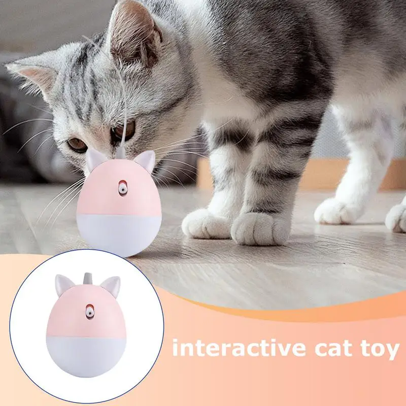 

Automatic Cat Toys Indoor Cat Interactive Toy Smart Rotating Cat Toys For Bored Indoor Cats Automatic Interactive Scratch