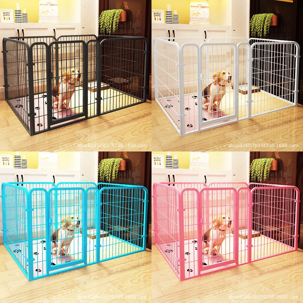 Pet Playpen Fence for Dogs Cats Small Medium Large Breeds Indoor Outdoor Portable Foldable Dog Enclosure Puppy Pen Kennel