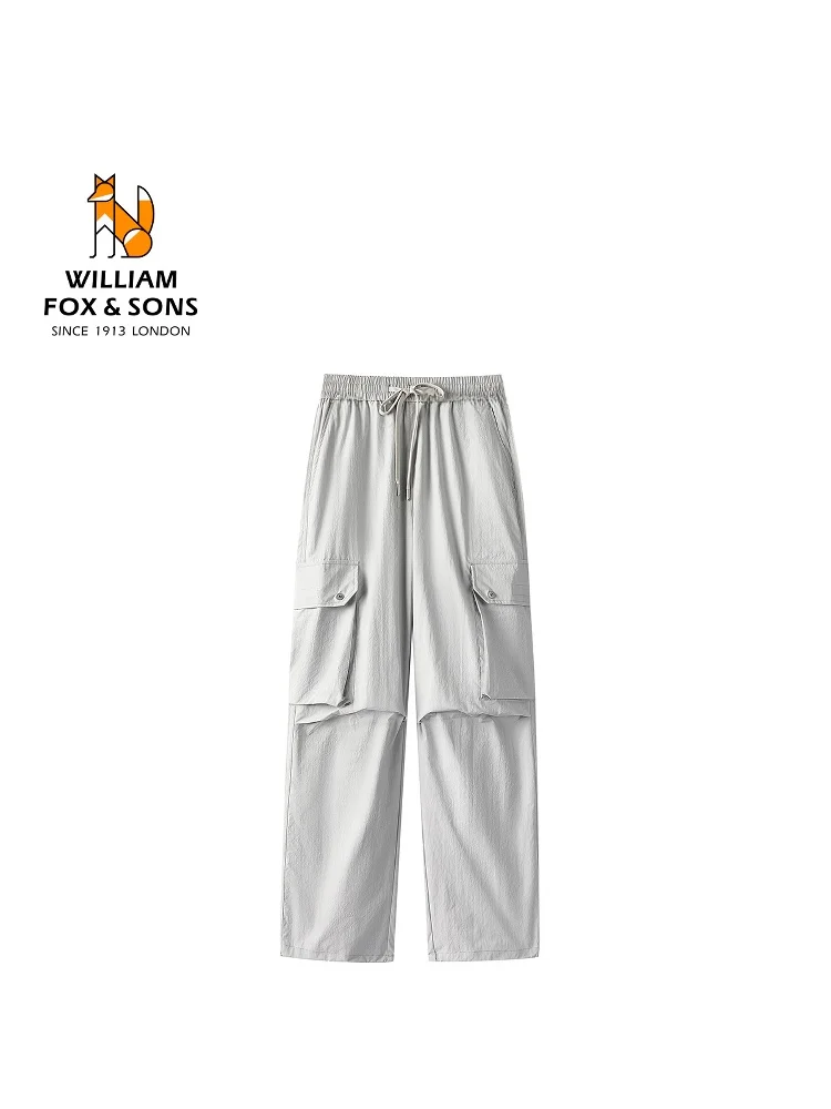 

Легкие свободные мужские повседневные брюки William, дышащие спортивные брюки ng, уличные походные брюки, повседневные брюки с прямыми штанинами