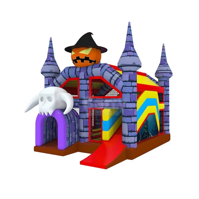 Affordable Outdoor Halloween Decoration Infla  Haunted House Bounce House for Holiday Party Events