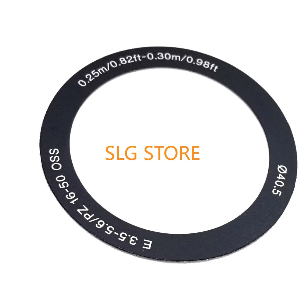 

New Lens Front Parameter Name Logo Press Ring Badge Label Nameplate for Sony E PZ 16-50mm 16-50 mm f/3.5-5.6 OSS (SELP1650) Part
