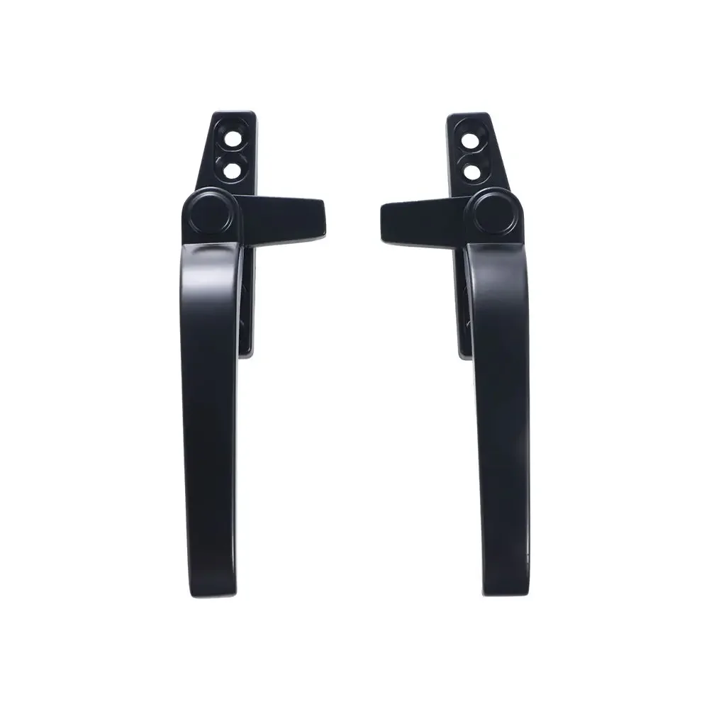Thickened Open Door Window Handle With Lock Right/Left Hand Window Lock Handle Easy Installation Aluminum Alloy Casement