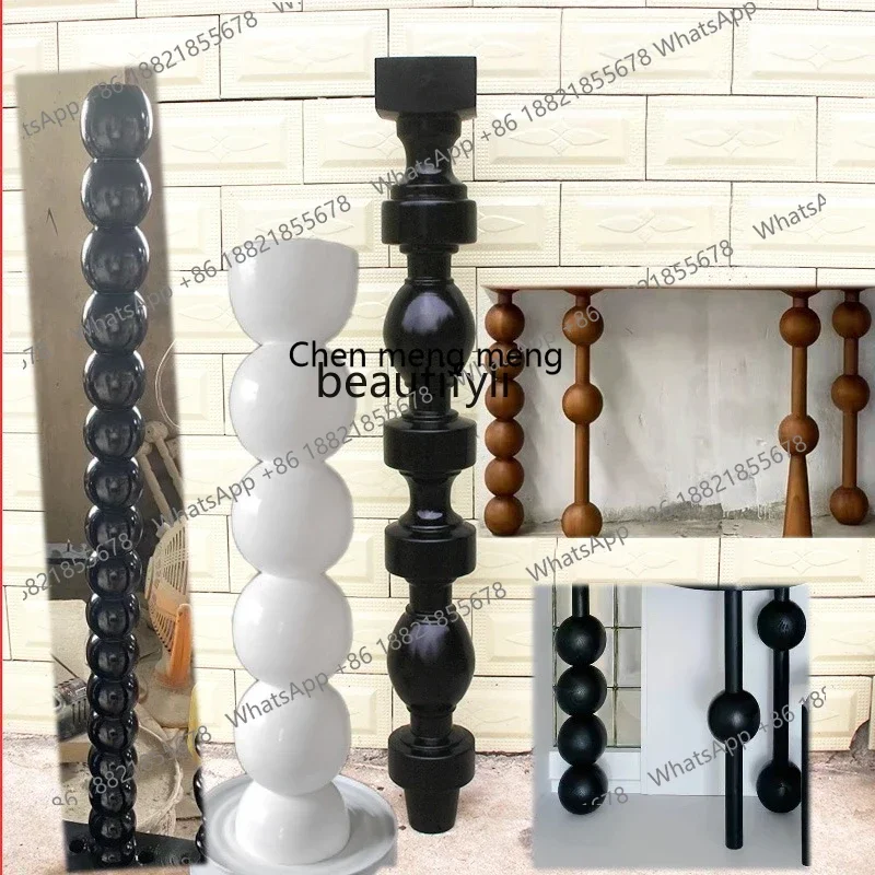 New arrive Light luxury Roman column solid wood DIY bar entrance table legs support legs solid wood edge table legs420