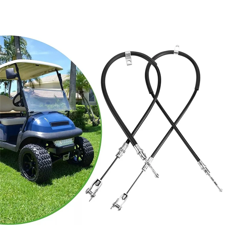 

2Pcs Golf Cart Brake Cables For Club Car Precedent 2008-2024 103528701 103528702