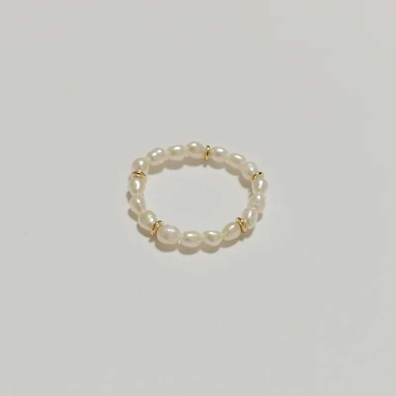 

Rice Beads Natural Pearl Ring