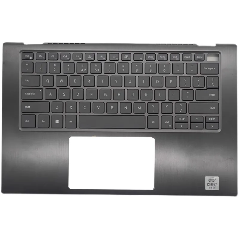 New For DELL Inspiron 14 5000 5408 5409 Laptop US English Keyboard With Backlight Palmrest Upper Cover Case