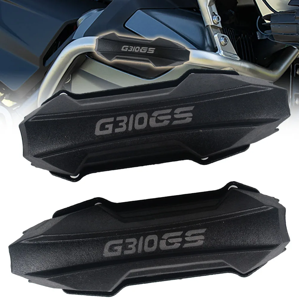 Motocicleta 25mm Crash Bar Bumper Proteção Guarda Motor decorativa Preto Para BMW G310GS G310 GS Acessórios