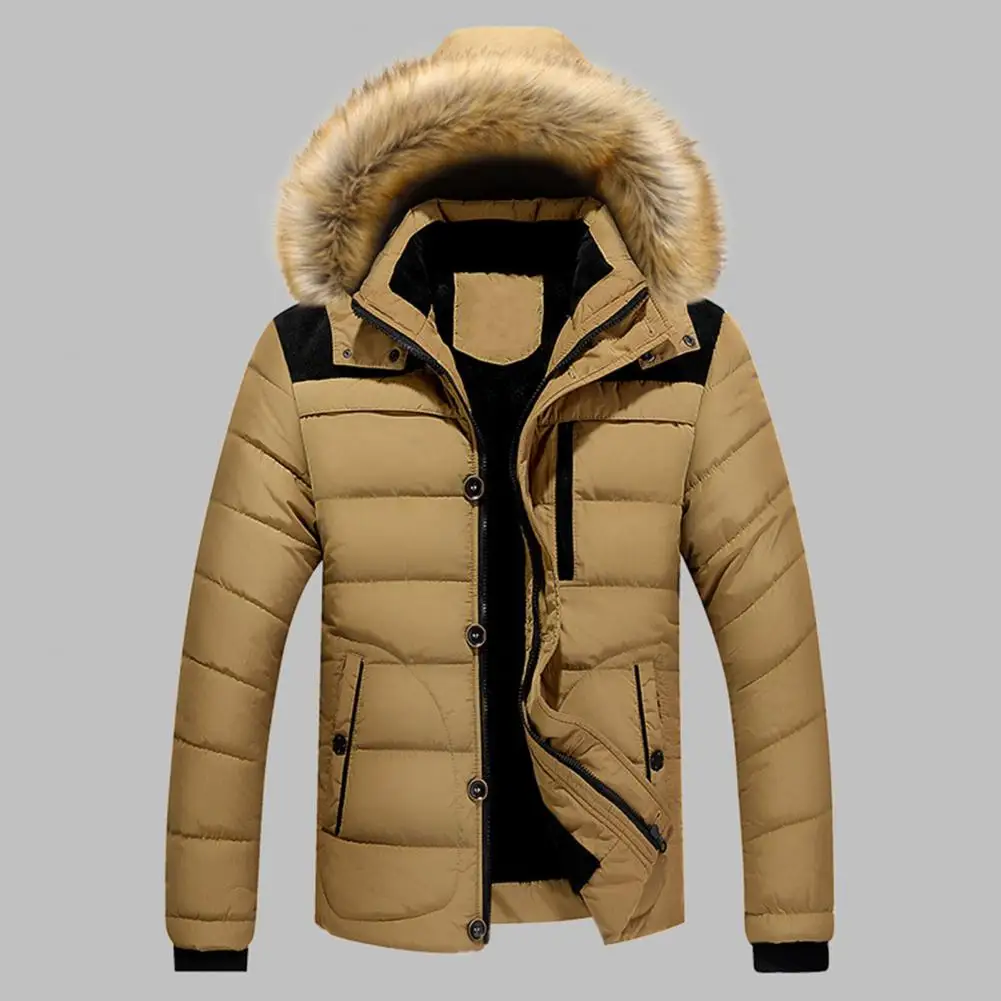 Сказочная мужская куртка с длинным рукавом износостойкая однобортная Повседневная зимняя куртка