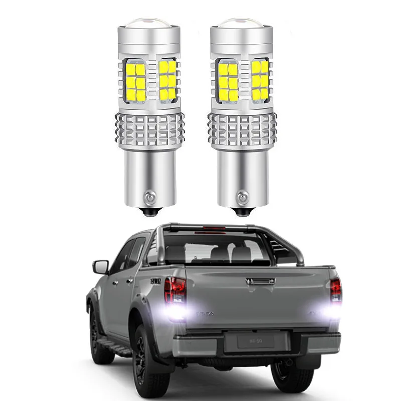 

2Pc Canbus LED Bulbs For Mazda BT-50 TF 2020 2021 2022 2023 2024 Reversing Backup Light +License Plate Blub No Error