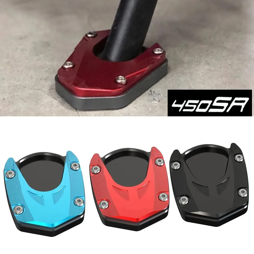 

Motorcycle Kickstand Side Stand Enlarger For CF MOTO 450SR 450SR-S 450CLC 450NK