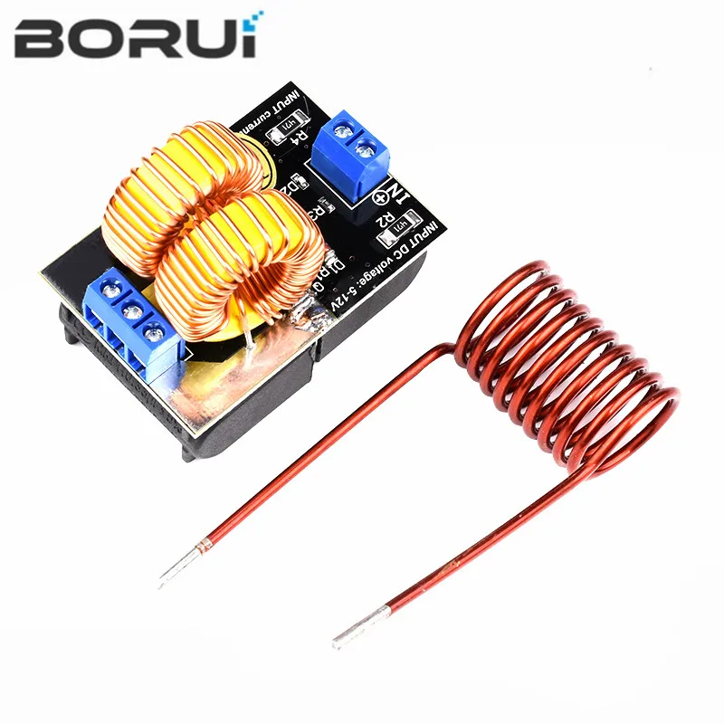 DC 5-12V Mini ZVS Low Voltage Induction Heating Power Supply Module Induction Heating board for induction Heating with Coil