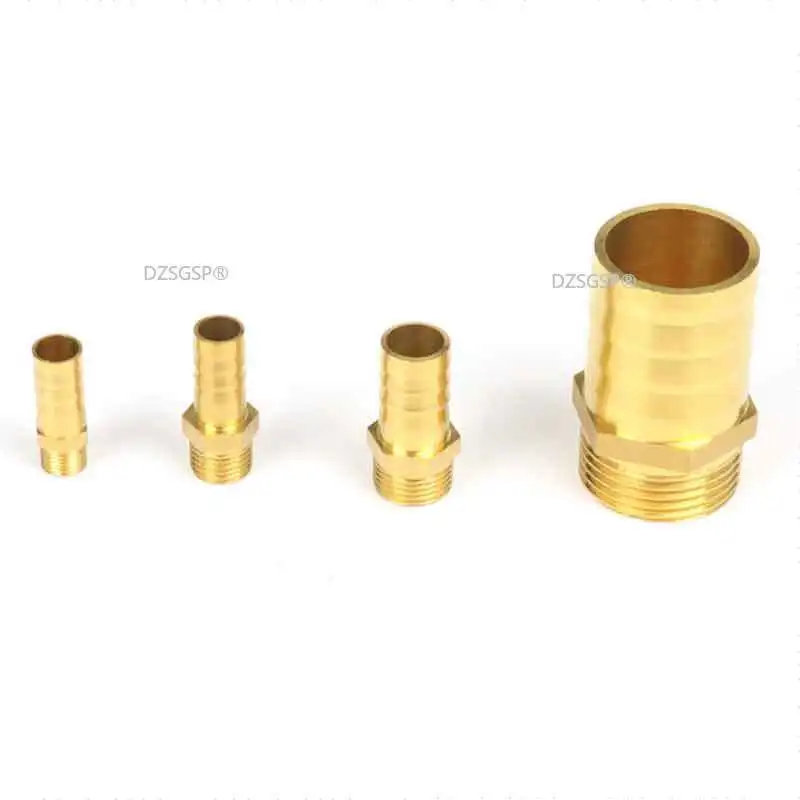 Brass Pipe Fitting 4mm 6mm 8mm 10mm 12mm 19mm Hose Barb Tail 1/8\