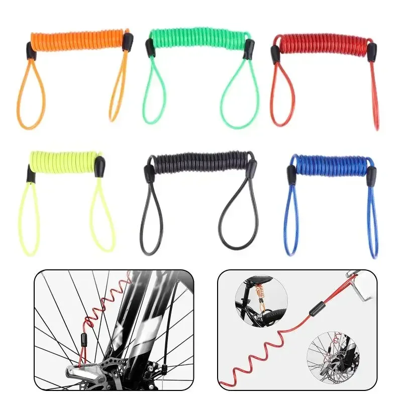 

1,5 м кабель напоминания о блокировке диска, анти-вор, мотоцикл, колесо дискового тормоза, сигнализация, кабель напоминания о блокировке, детали мотоцикла