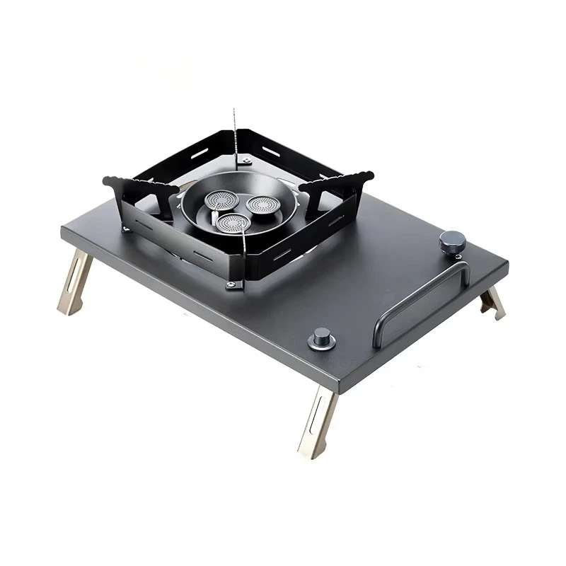 

Portable IGT Table Stove 3-Burner Outdoor Camping Cooker Picnic Cooking Stove