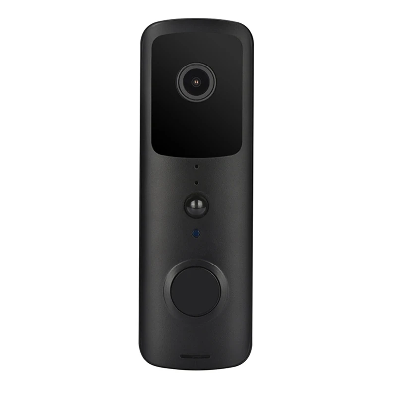 جرس باب فيديو بعدسة واسعة الزاوية ووحدة مزامنة ، صوتين بااتجاهين ، فيديو عالي الدقة ، تطبيق حركة وتناغم ، تويا الذكية ، ودرجة Way