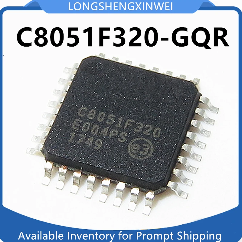 1PCS New C8051F320 C8051F320-GQR Package LQFP-32 8-bit Microcontroller Chip