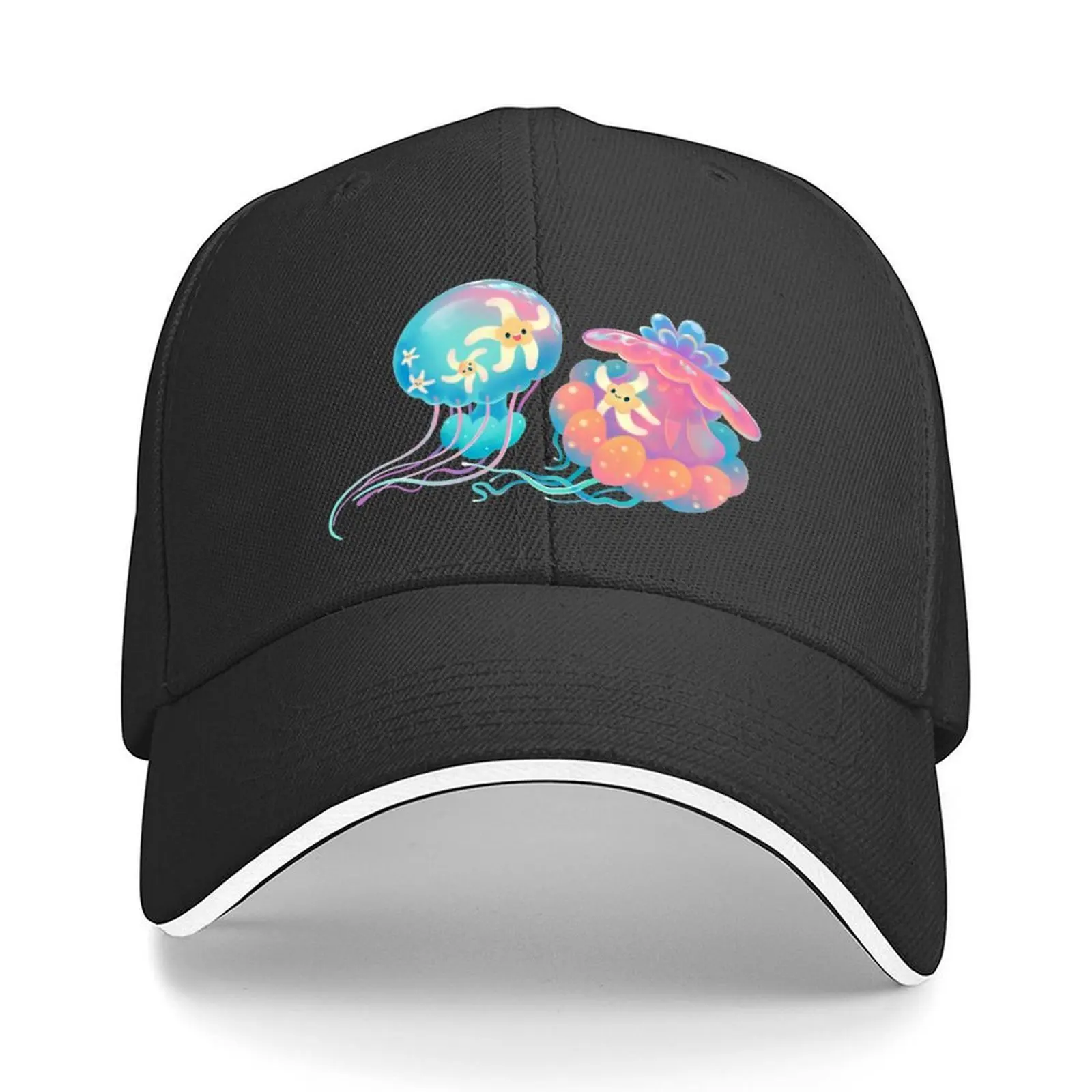 

Jellyfish bus Baseball Cap |-F-| funny hat hats on offer beach hat Women's Beach Visor Men's