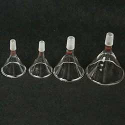 60/75/80/90/100mm Diameter #19 #24 #29 Joint Glass Conical Funnel Lab Chemistry Laboratory Filter Glassware