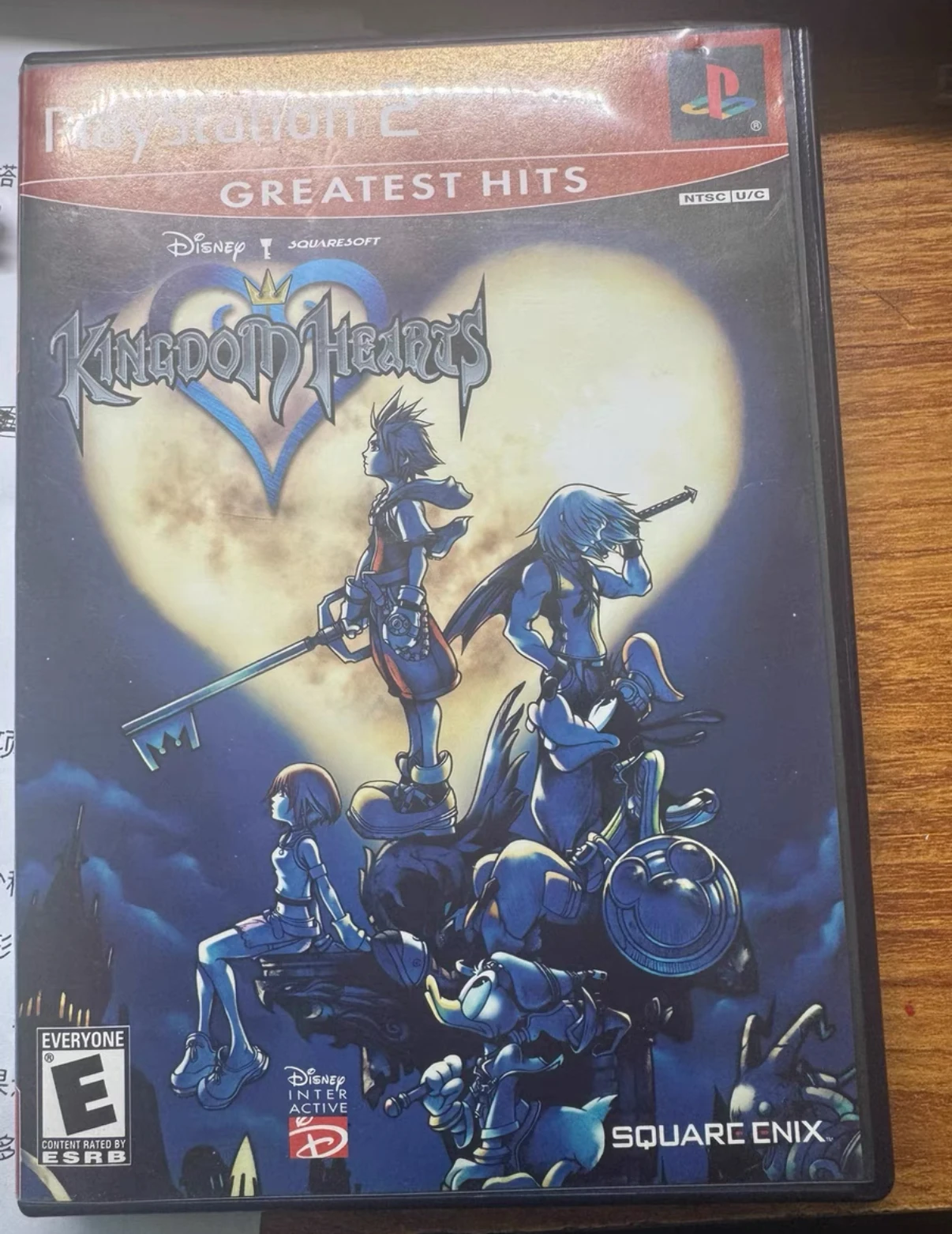 disque-de-jeu-authentique-d'occasion-pour-sony-ps2-kingdom-hearts-version-nord-americaine-comprend-manuel