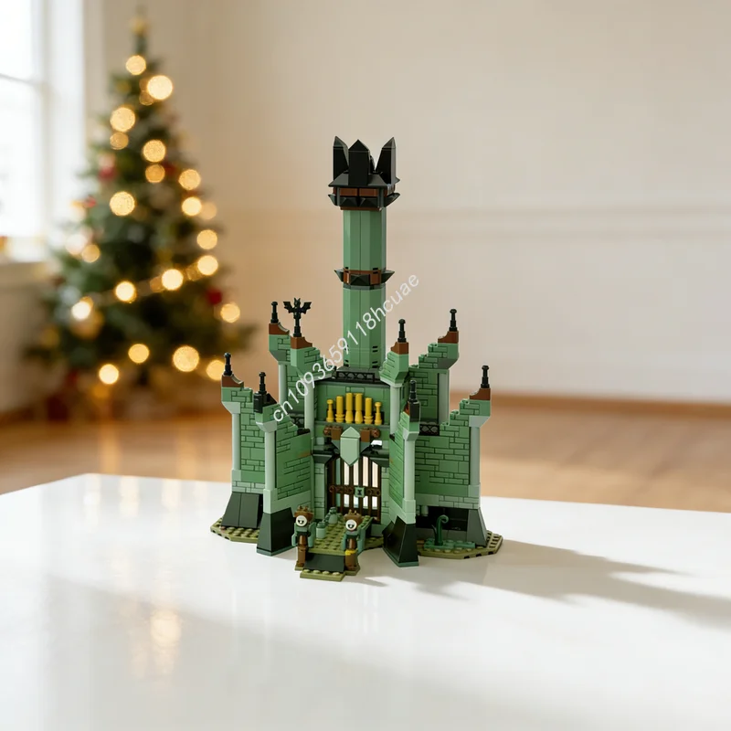 

570pcs MOC Creator 3 1 Minas Morgul Model Building Blocks Construction Toys Assemble DIY Christmas Gifts Education Creative Idea