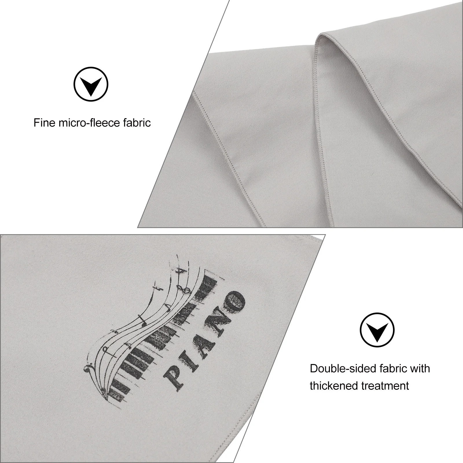 

Electric Dust Cover 88 Keys Thickened Keyboard Protector For Digital Piano Micro-Fleece Double Sided Durable Universal Full Size
