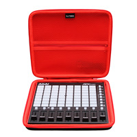 LTGEM EVA Hard Case for AKAI Professional APC Mini MK2 MIDI Pad Controller Waterproof Protective Carrying Storage Bag(only case)