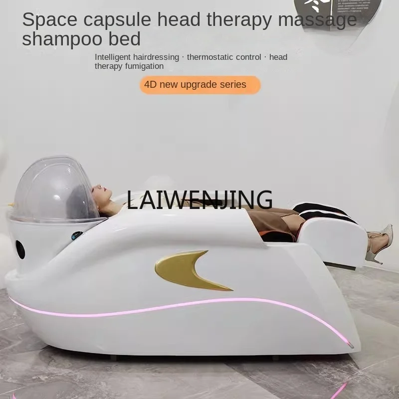 

MJY luxury full body automatic first class space capsule intelligent massage hair treatment shampoo bed