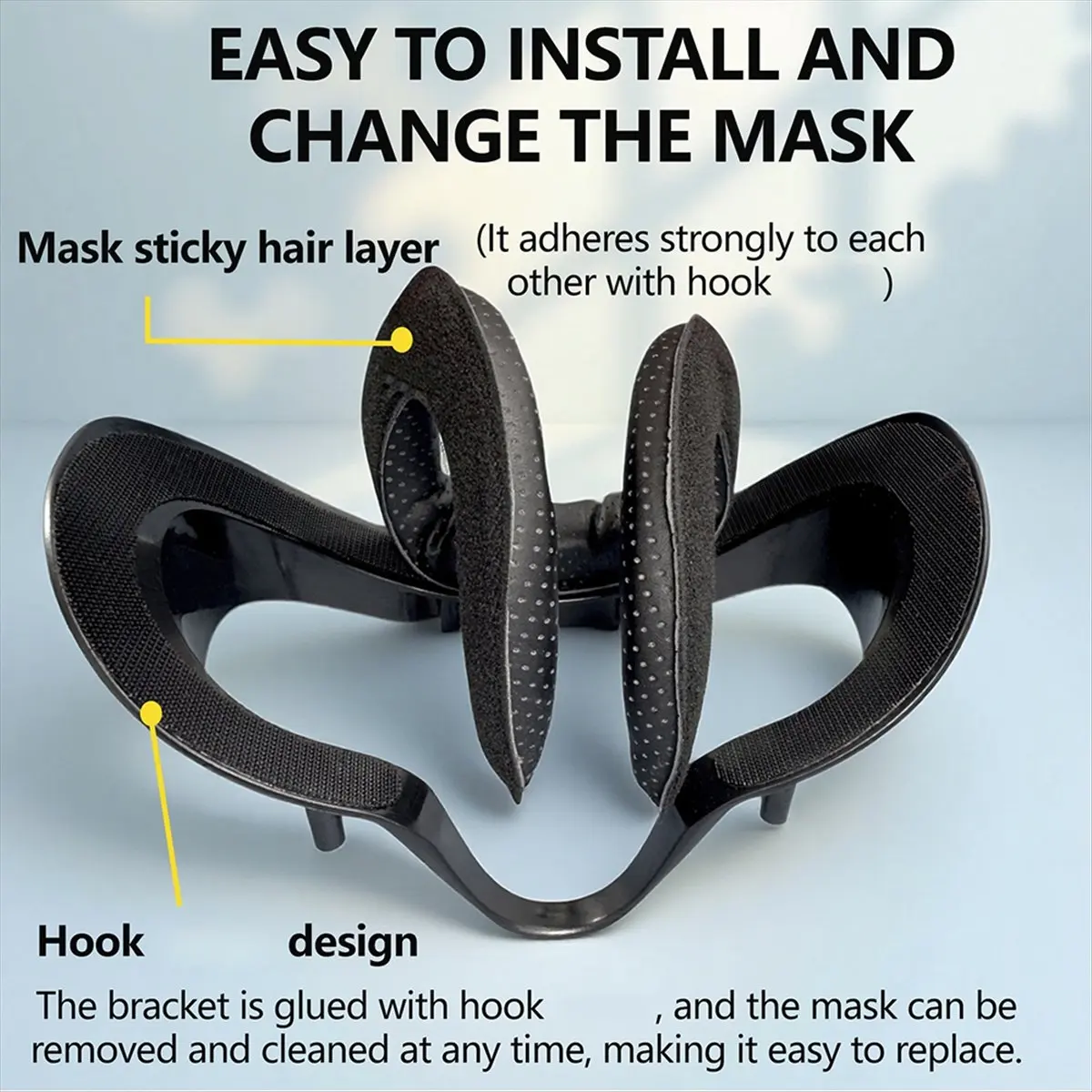 Punctual- Face Cover for Valve Index VR Accessories Anti-Scratch Protective Cover Nose Pad Eyelet Cover Three-Piece Set