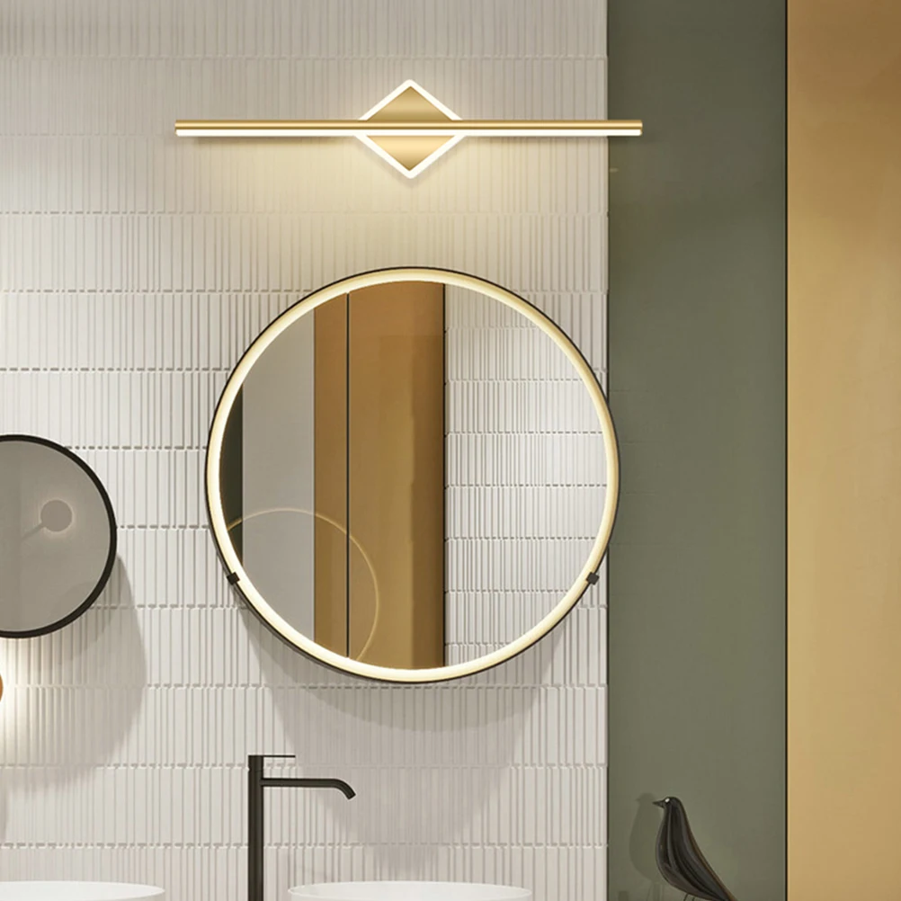 

Mirror Headlight Makeup Wall Lights Bathroom Led for Wall-mounted Vanity Lamp Alloy